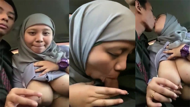 Hijabi Chubby Gf Sucking Dick In Car Fucked Hard