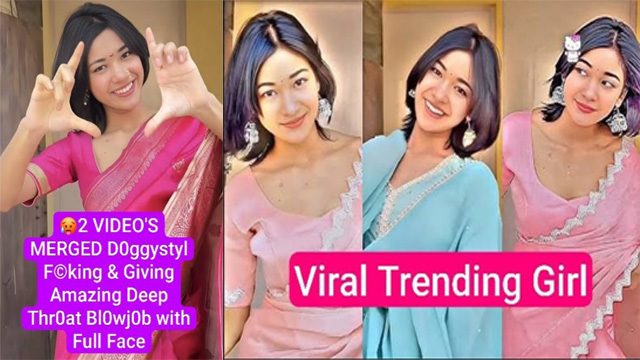 Trending Most Exclusive Viral Doggy Style – Fucking & Giving Amazing Deep Throat Blowjob with Full Face