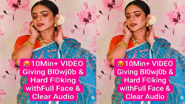 Horny Desi Wife Latest Most Exclusive Viral – Giving Blowjob Hard Fucking with Full Face