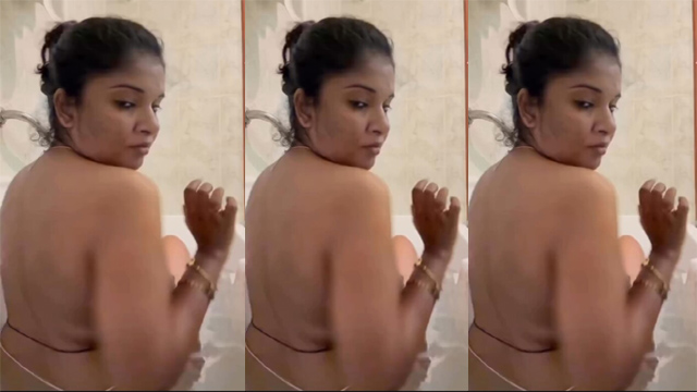 Tamil Actress Sabbita Roi Insta Exclusive Mms Video
