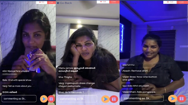 Mallu Makeup Artist Reshma – Premium Live Chat Update