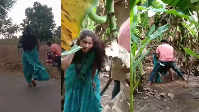 Banana Garden Outdoor – Mature Bhabi Affair Fucking